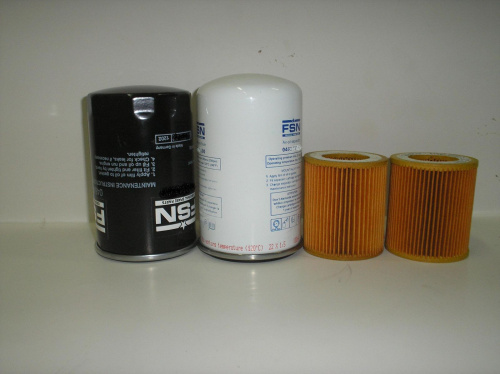 251PC0050 Сервисный набор фильтров 4000ч. для компрессора FINI CUBE